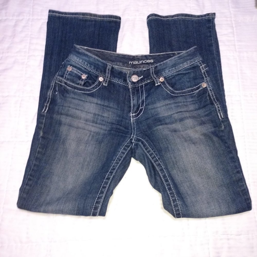 Dark Wash Bootcut Jeans